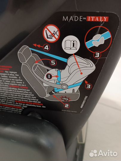 Детское автокресло от 0 peg perego