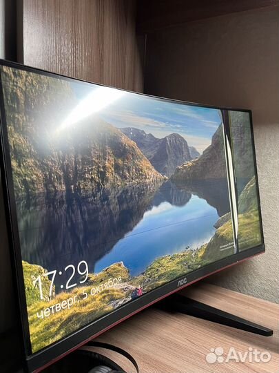 Монитор AOC (битый)