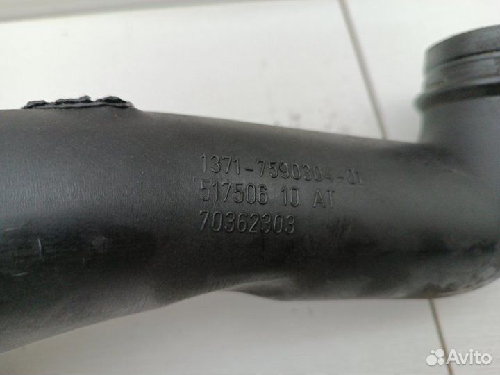 Патрубок интеркулера Bmw 3 E90 LCI N55B30A 2011