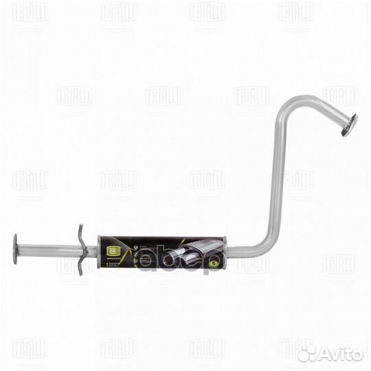 Резонатор Chevrolet Lanos (02) (алюм. сталь) E