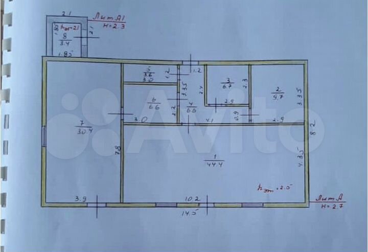 Свободного назначения, 119 м²