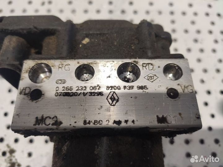 Блок ABS Renault Grand Scenic 2 1.5.d k9k