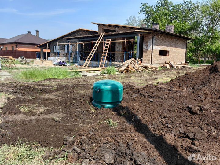 Заправка и установка газгольдера