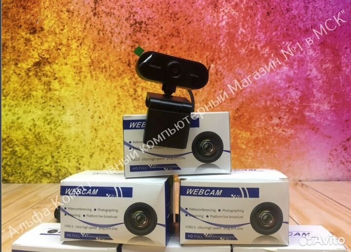 Вебкамера FullHD1080p Новые В Наличии 145шт