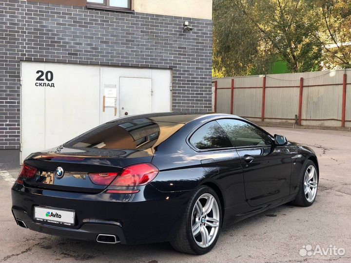 BMW 6 серия 3.0 AT, 2013, 130 000 км