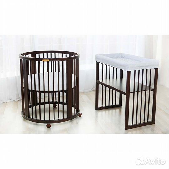 Кроватка детская круглая