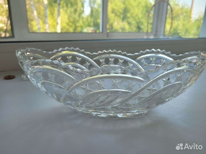 Ваза хрустальная СССР