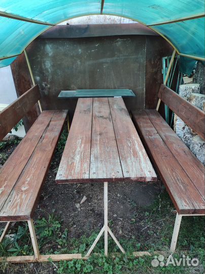 Беседка садовая бу