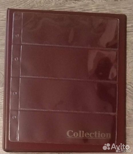 Листы для монет и банкнот. Аксессуары Leuchtturm