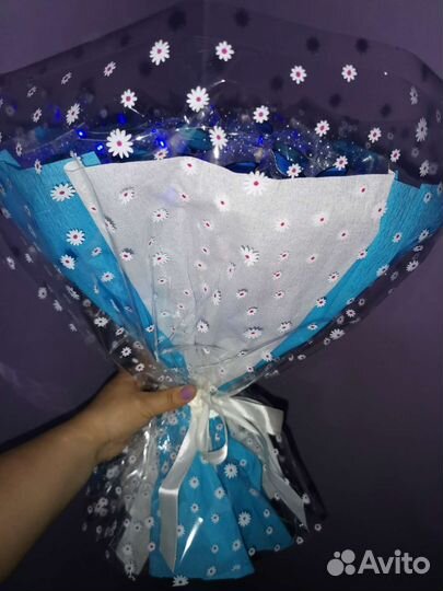 Букет из бабочек светящиеся