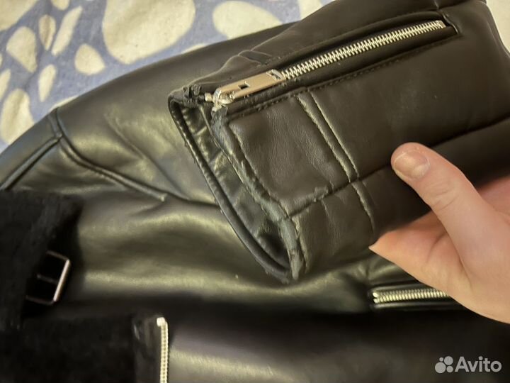 Дубленка zara