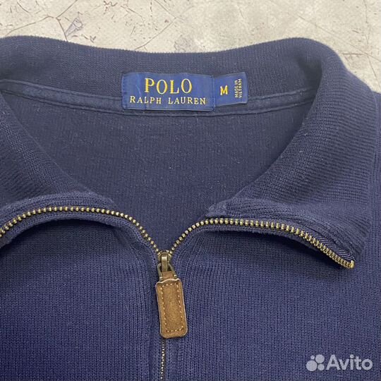 Свитер 1/4 zip Polo Ralf Lauren vintage freed old