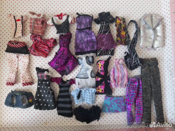 Обувь на монстер Хай и одежда