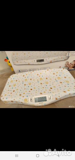 Электронные детские весы maman