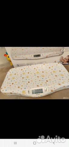 Электронные детские весы maman