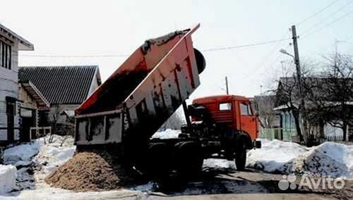 Супесь для выравнивания участка и перегной конский