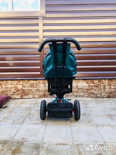 Велосипед коляска с ручкой