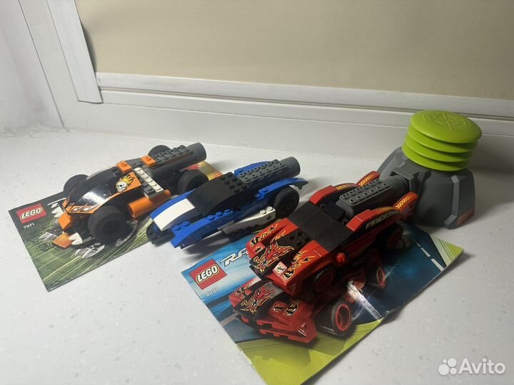 Lego Power Racers 7970, 7971 и 8227 оригинал