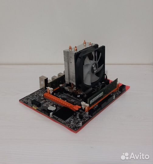 X99 xeon 2629v3 16gb охлаждение комплект