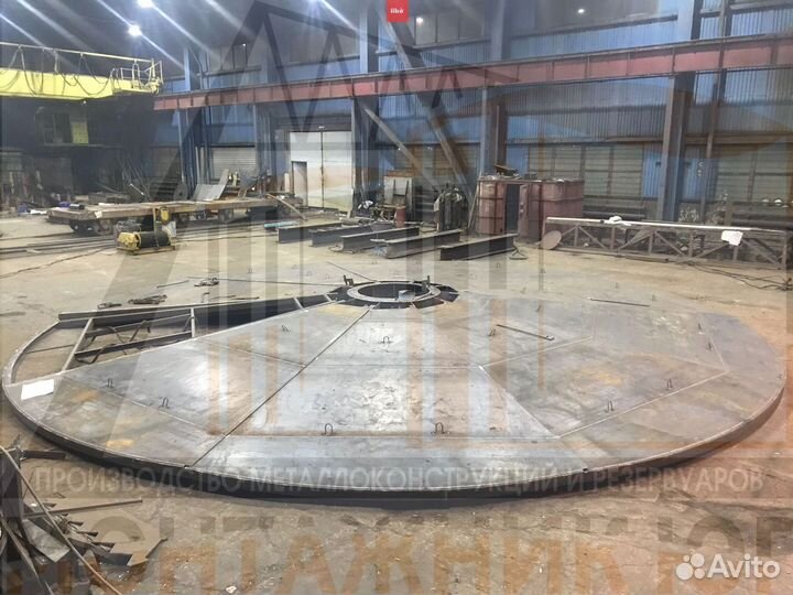 Резервуар Горизонтальный ргс/багв-140 м3