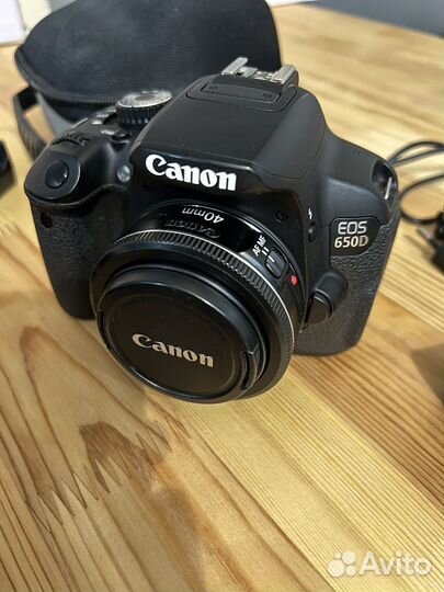Сanon 650d + Canon EF 40mm f/2.8 stm