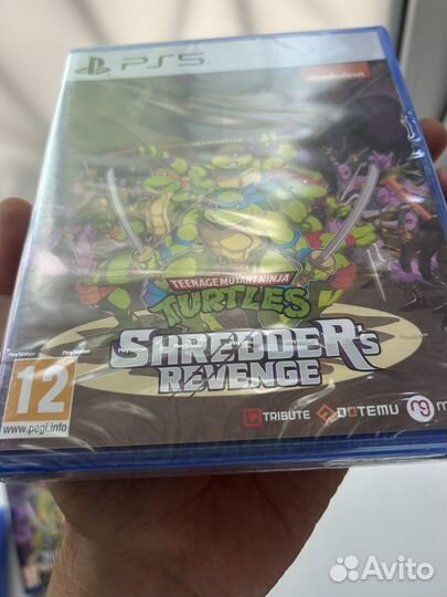 Tmnt Shredder Revenge (Новый) Ps5