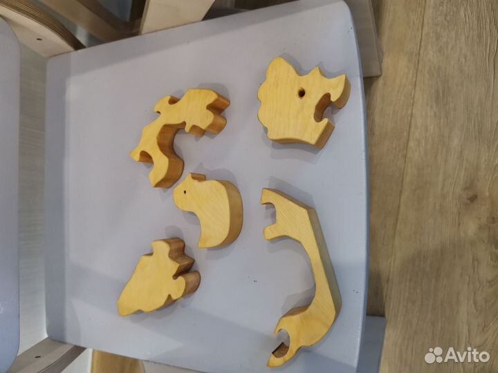 Деревянная игрушка пазл Монтессори