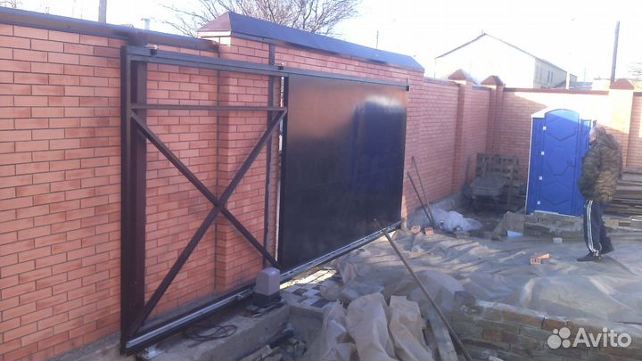 Ролики для ворот дорхан монтирование 1-2 дня