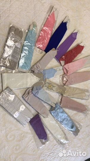 Перчатки и митенки свадебные и детские