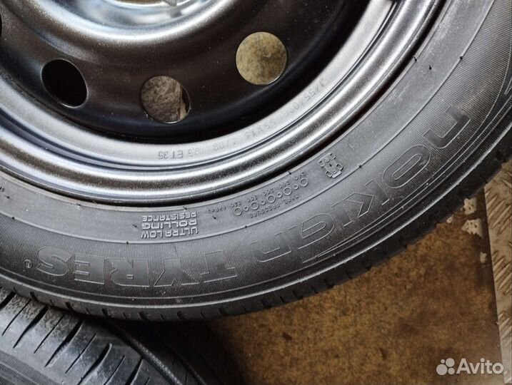 Колеса летние на ваз175/65р14 Нокиан