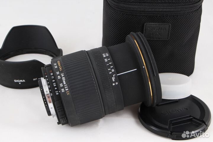 Для Nikon объектив Sigma 24-60 mm f/ 2.8 EX DG