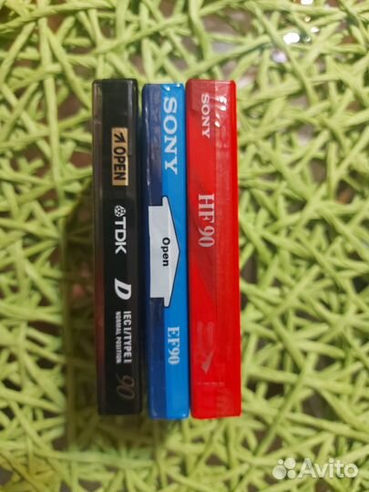 Аудиокассеты Sony и Tdk новые оригинал