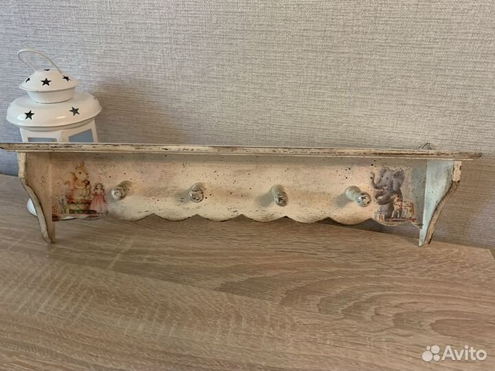 Вешалка декупаж