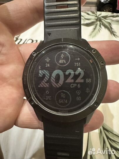 Garmin fenix 6x pro solar titanium