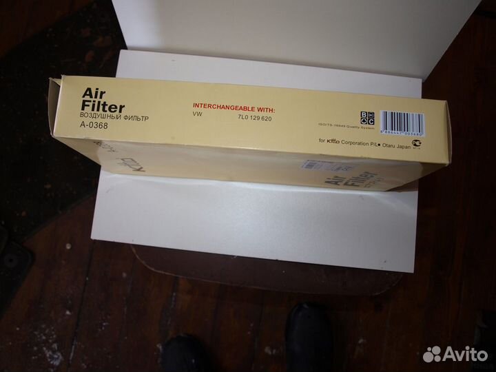 Фильтр воздушный туарег 2009 года