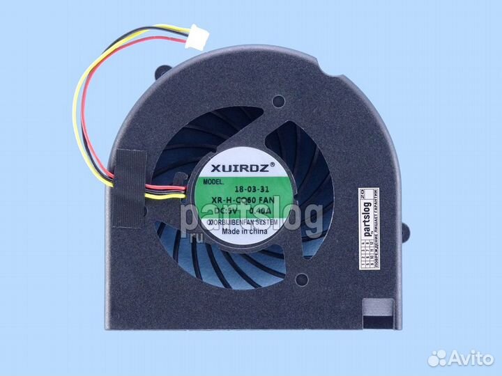 Вентилятор для HP G50 G60 G70 CQ50 CQ60 CQ70 3-pin