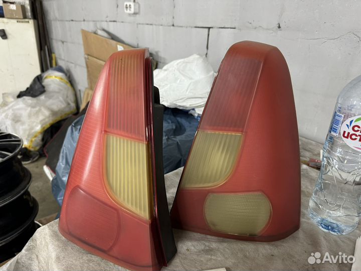 Задние фонари renault logan 1