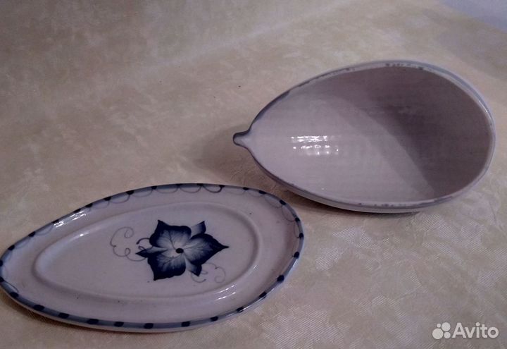 Масленка гжель винтаж