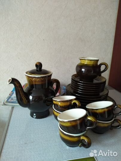 Кофейный сервиз керамика СССР