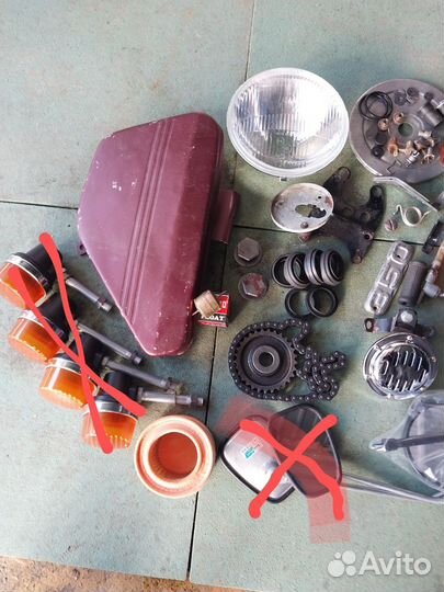 Запчасти на мотоцикл ява