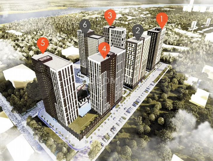 2-к. квартира, 39,6 м², 11/26 эт.