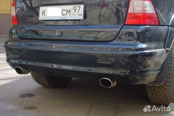 Юбка задняя Brabus для Mercedes W163