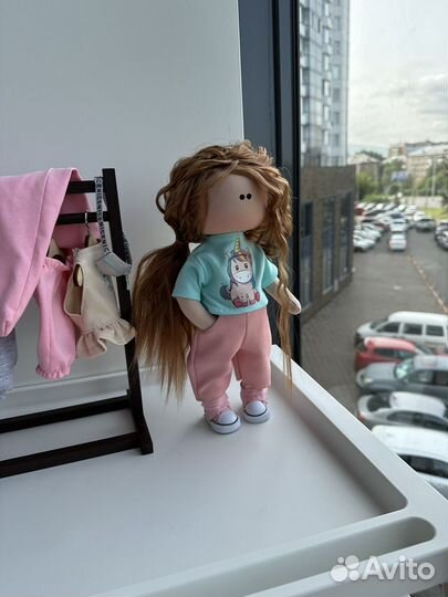 Кукла тильда ручной работы + сменная одежда