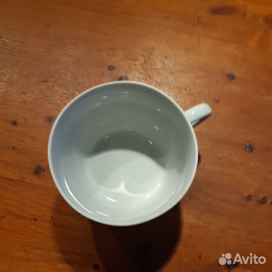 Чашка с блюдцем СССР ресторана Россия