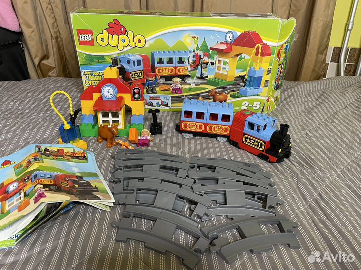 Lego duplo Большой поезд 10507