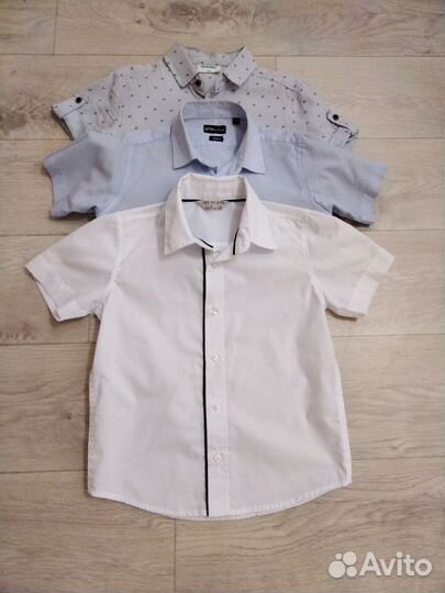 Рубашки на мальчика 122