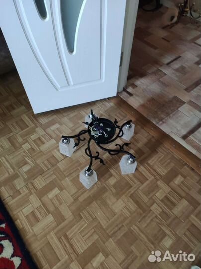 Люстра потолочная подвесная бу