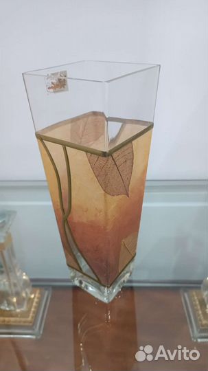 Вазы для цветов цветное стекло