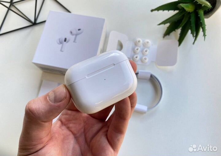 Airpods pro 2 gen airoha/premium/шумоподав.+чехол