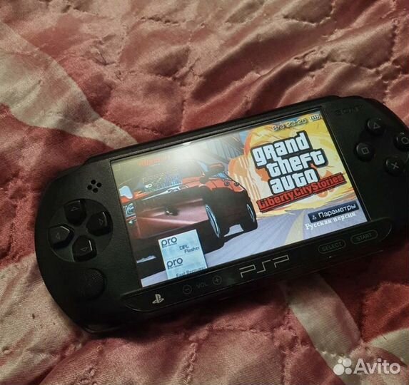 Sony PSP E1008 прошитая, 16GB